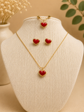 Set Corazón Rojo